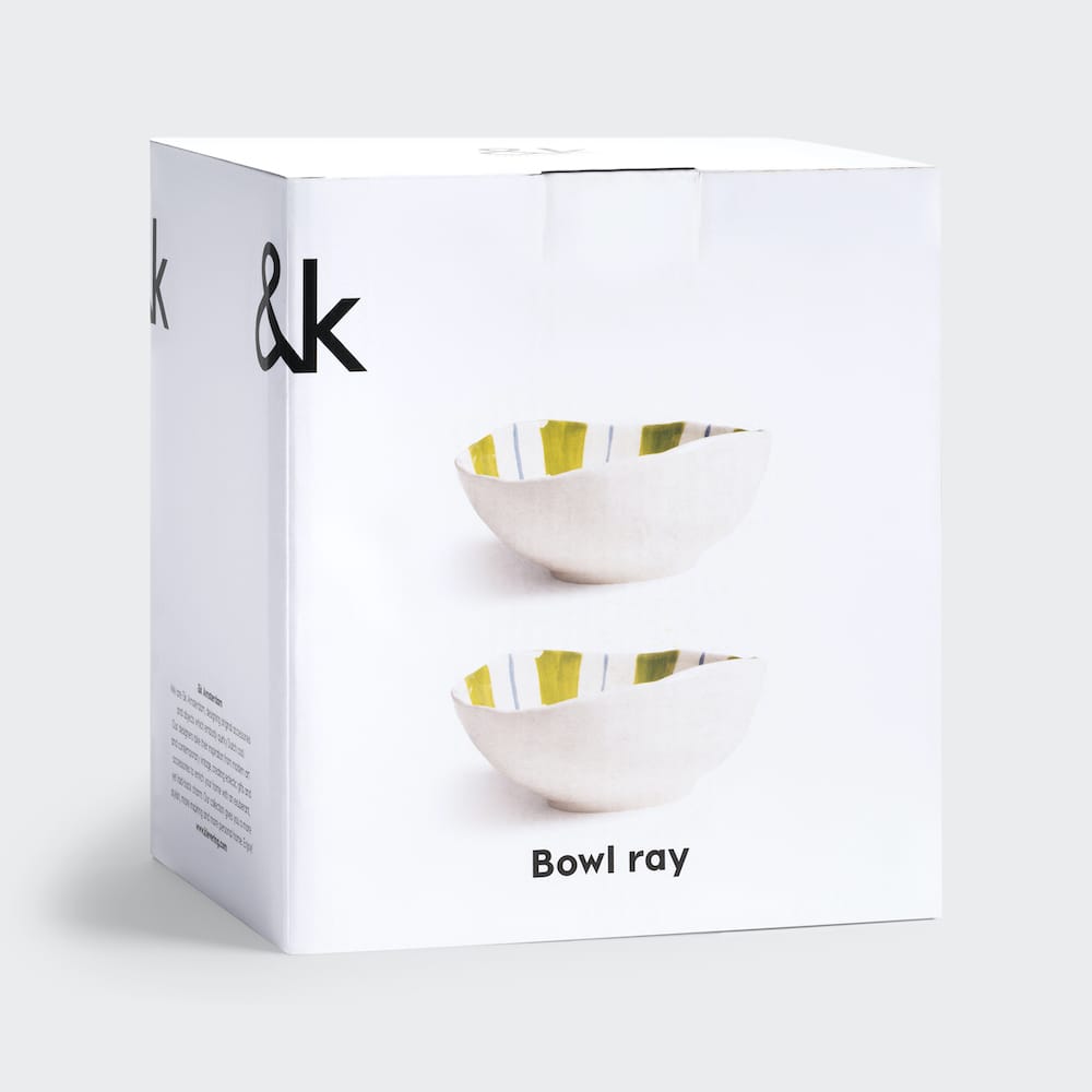 &Klevering
Ray Green Bowl S - Set of 2 - Image 4