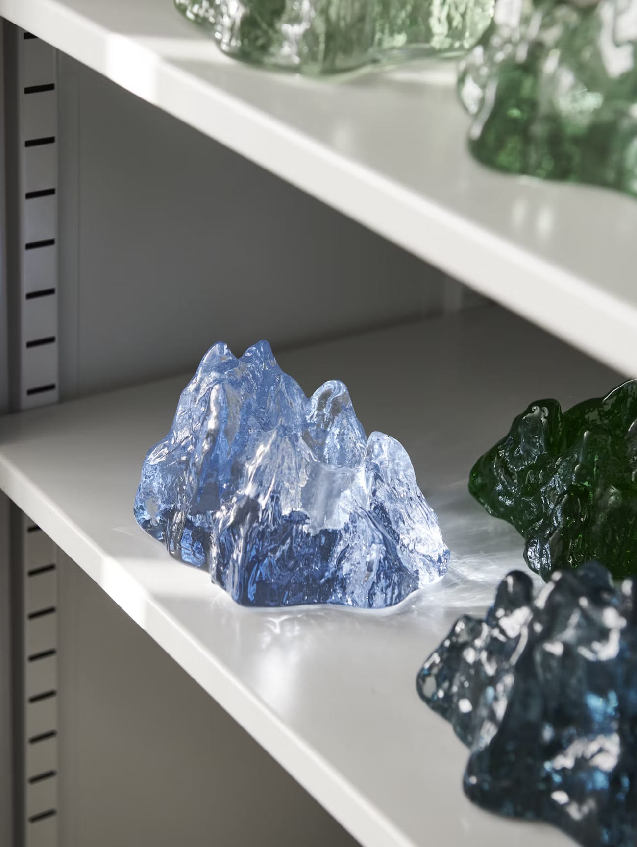 Kosta Boda <br>The Rock Votive Blue - Image 4
