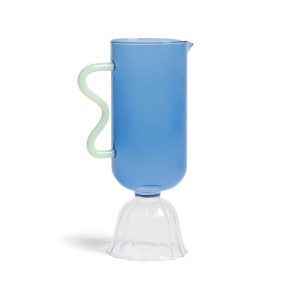 &Klevering <br>Tulip Carafe Blue